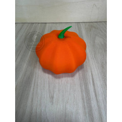 Calabaza mini para vela electrónica sonrisa terrorifica