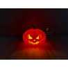 Calabaza mini para vela electrónica sonrisa terrorifica