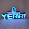 Lámpara 3D LED personaliza con nombre y dibujo o logo