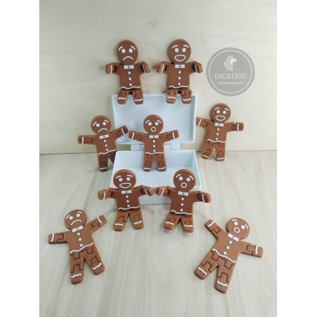 Galleta Jengibre articulada