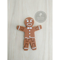 Galleta Jengibre articulada