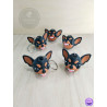 Llavero Chihuahua enfadado