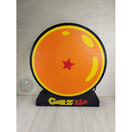 Lampara Bola de Dragon personalizada