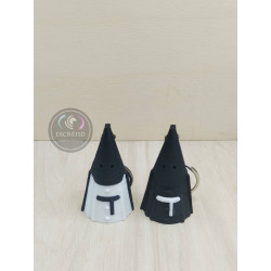 Nazareno penitente en miniatura para llavero Personalizable